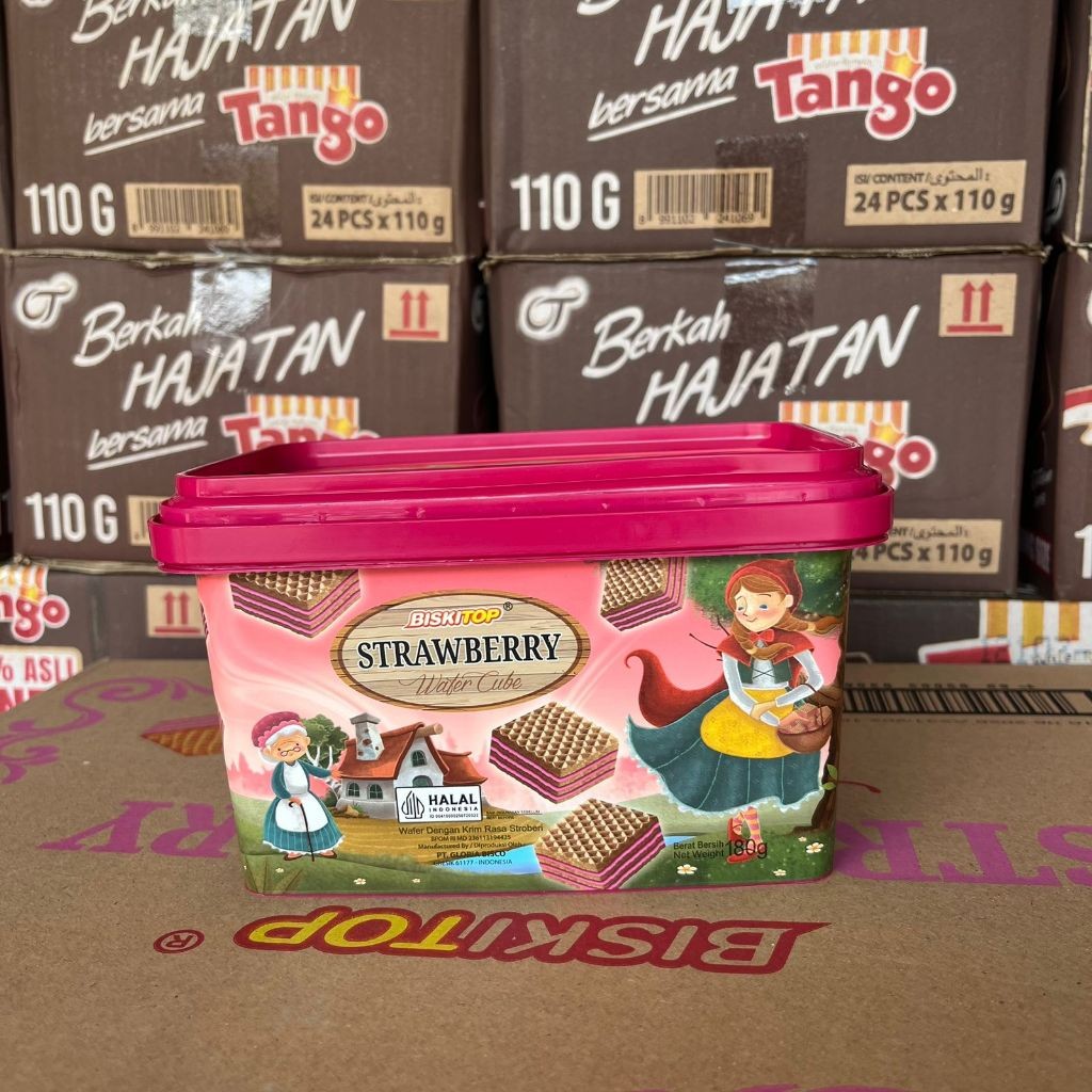 

JAMIN MURAH !!!Biskitob Cube 180 gram 1 dus isi 12 box(BISA LANGSUNG ORDER)