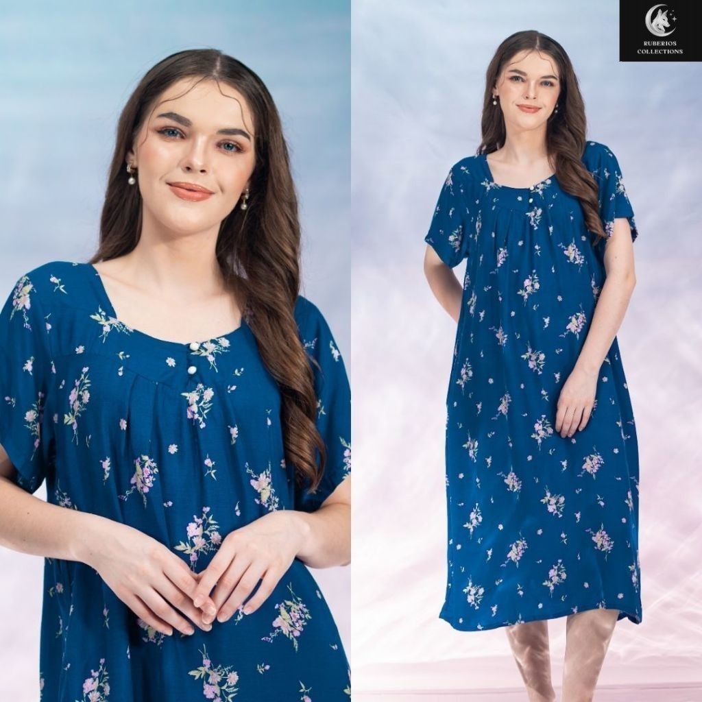 Oriana Homewear Maxi Dress Daster Delfira Ivanya Series