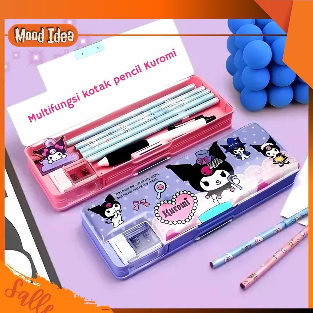 

6.6 Kotak Pensil Karakter Multifungsi Lengkap Motif Astronot / Dinosaurus Tempat Pensil Anak Kartun