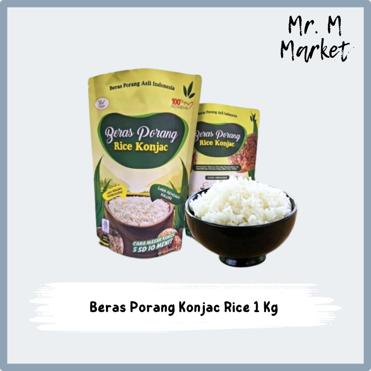 

Beras Porang 1 Kg - Shirataki/Konjac Rice