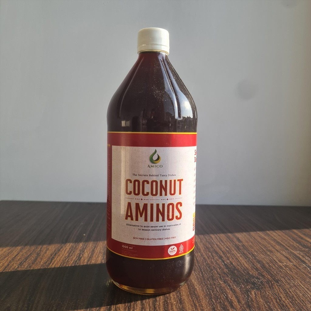 

Coconut Aminos 1L Kecap Kelapa Bebas Kedelai - Amico ( Ex Java Blossom
