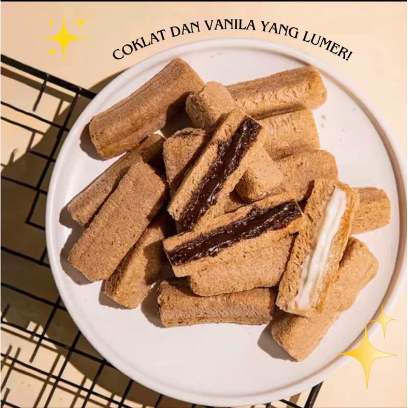 

RB Wafer KALIO / Snack Biskuit Coklat kalio Taiko stick/snack rasasusu/camilan cokelat/jajanan