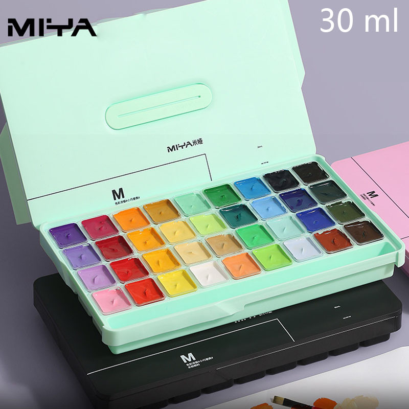 

Set Cat Air HIMI Mia, 30ml, Bentuk Jelly, 24/36 Warna, Cocok untuk Pelajar Seni dan Pencinta Seni