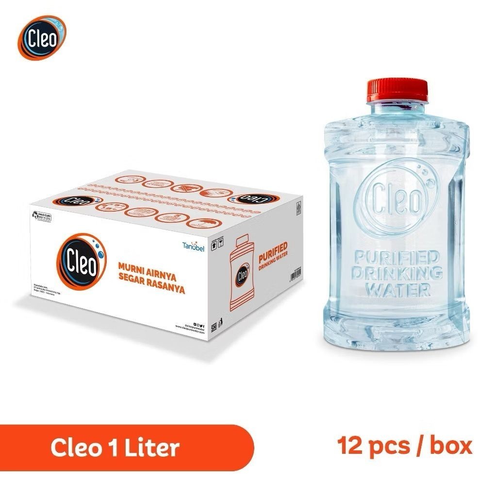 

Air Minum Murni CLEO Pure Water | Kemasan Botol 1 Liter (1 Pcs)