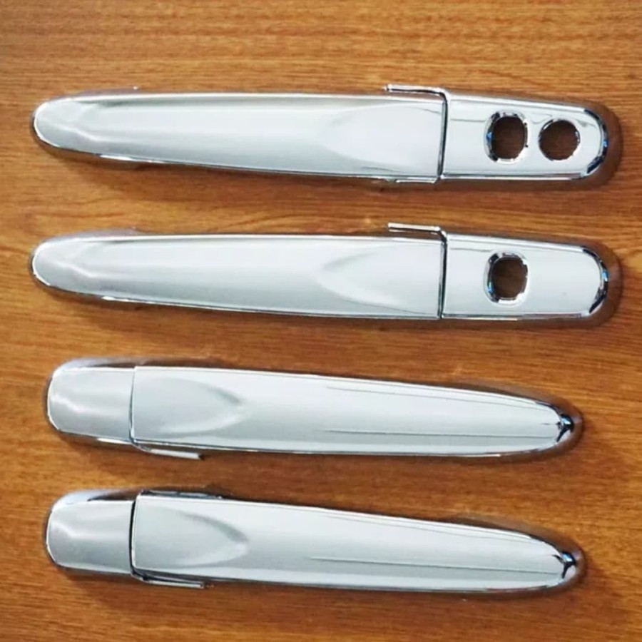 Handle Cover / Pegangan Pintu Mobil All New Rush 2018 Chrome - pelindung pegangan pintu mobil rush