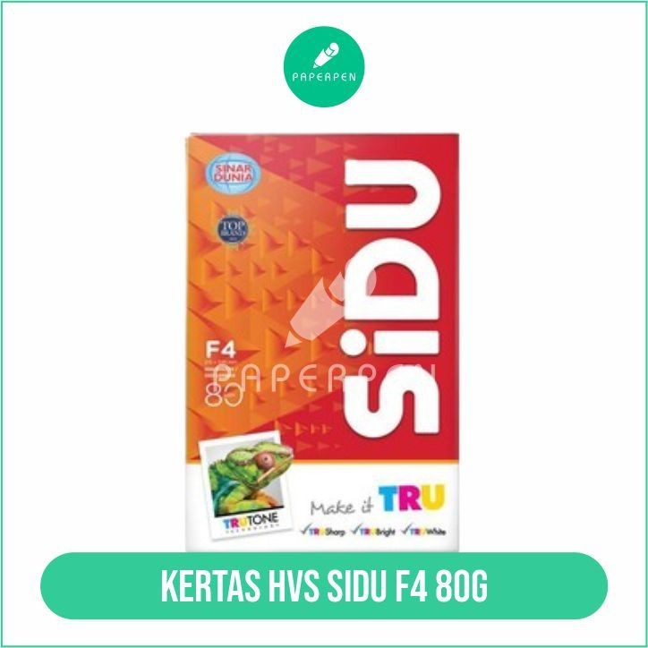 

[MS] Kertas Hvs Sidu F4 80G
