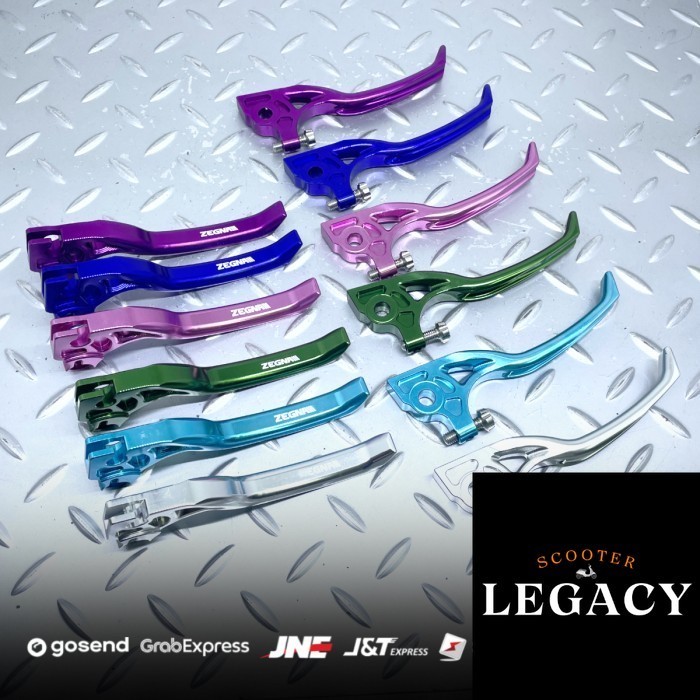 Handle Rem Brake Lever Adjustable ZEGNA X-02 Sport Vespa Sprint Primavera S LX LXV 2V 3V Iget