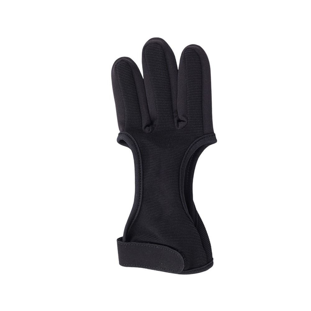 Archery Three-finger Gloves Hunting Shooting Protection Gloves Beginners Hand Guard Protector Glove 
