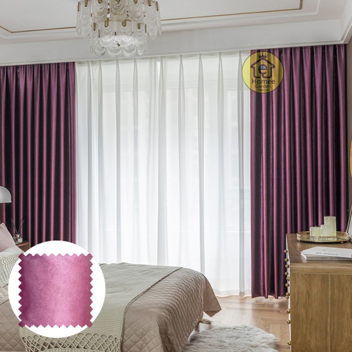 ✨READY✨ -gorden polos/gordyn polos/gorden blackout/gorden blackout mewah/baru - Gold, L135xT150