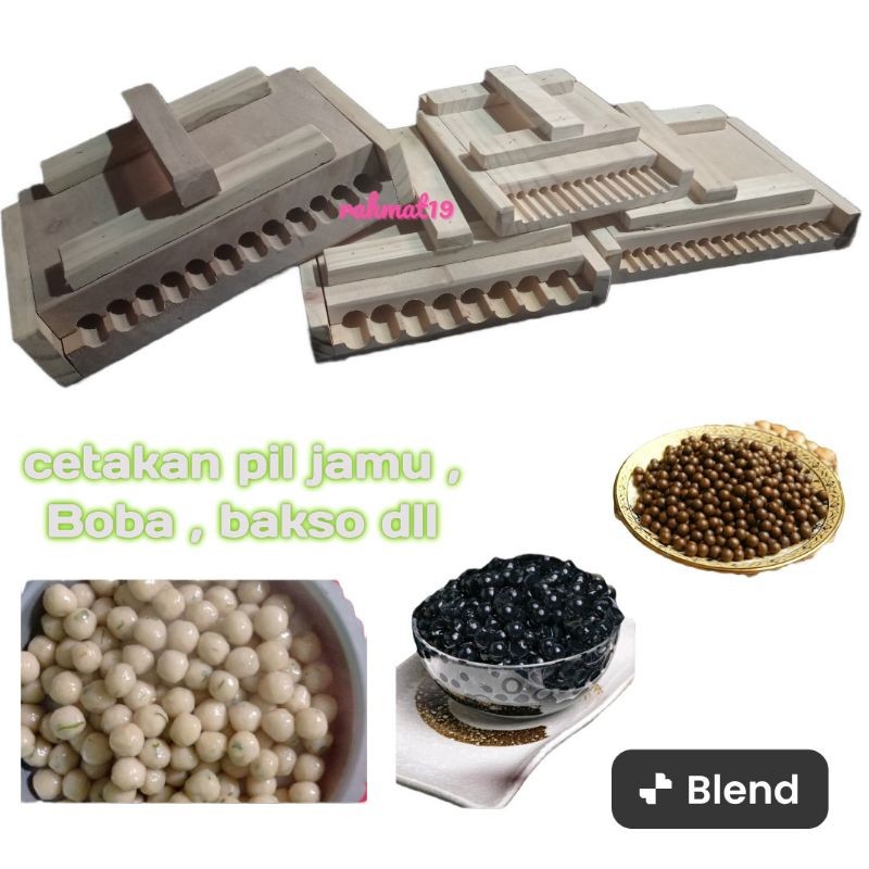 cetakan Boba,bola susu ,kue bulat , keciput,pentol,Aci,cilok,bakso, pil jamu bulat ,pelet ikan