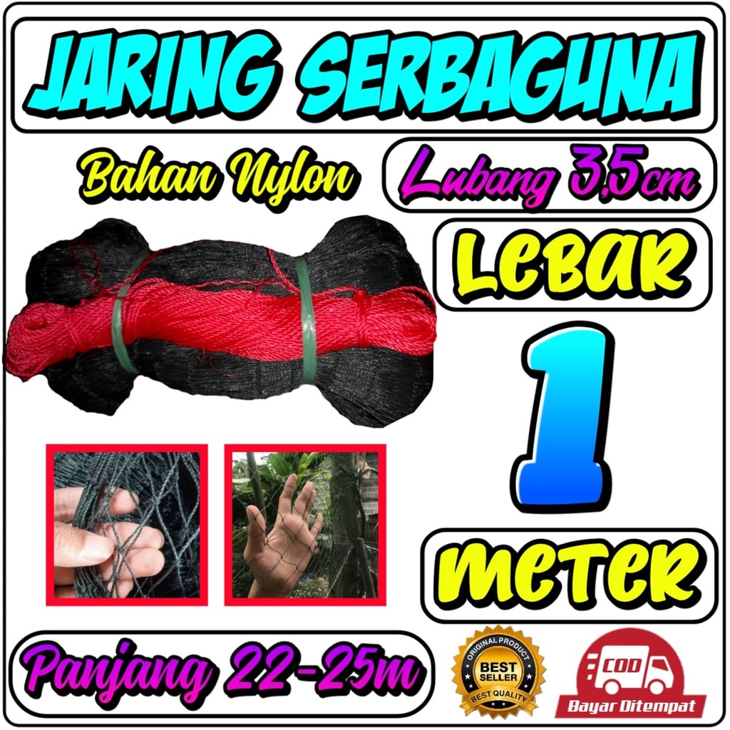 Jaring Pagar Ayam Jaring Ayam Lebar 1 Meter X Panjang 25 Meter