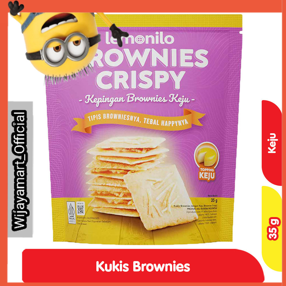 

Lemonilo Brownies Keju Krispi 35 g