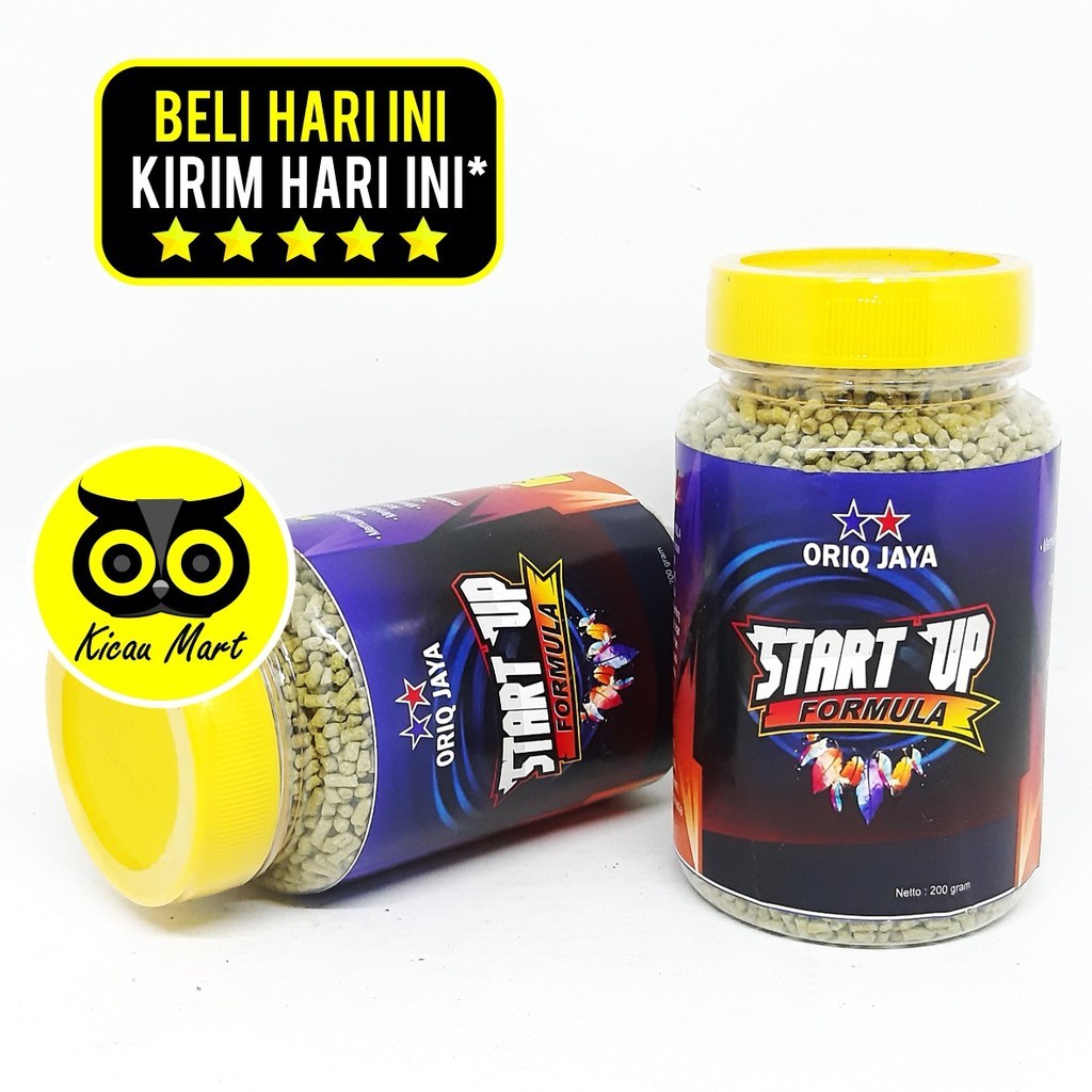 KICAU MART PAKAN MAKANAN BURUNG MURAI KACER PASCA MABUNG NGURAK MOULTING PUR START UP FORMULA ORIQ J