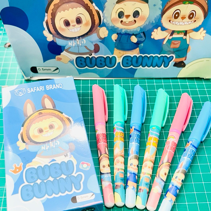 

(12PCS) PULPEN IPEN FANCY LABUBU BOLPOIN BALLPOINT PULPEN GEL