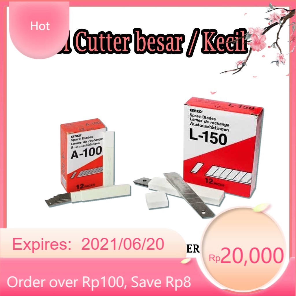 

ATK ~ Isi Cutter / Refil Kater / Isian KaterA-100 L-150