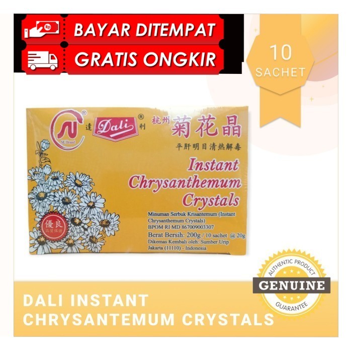 

COD DALI - INSTANT CHRYSANTHEMUM CRYSTALS teh original pereda panas dalam ORIGINAL PRODUK