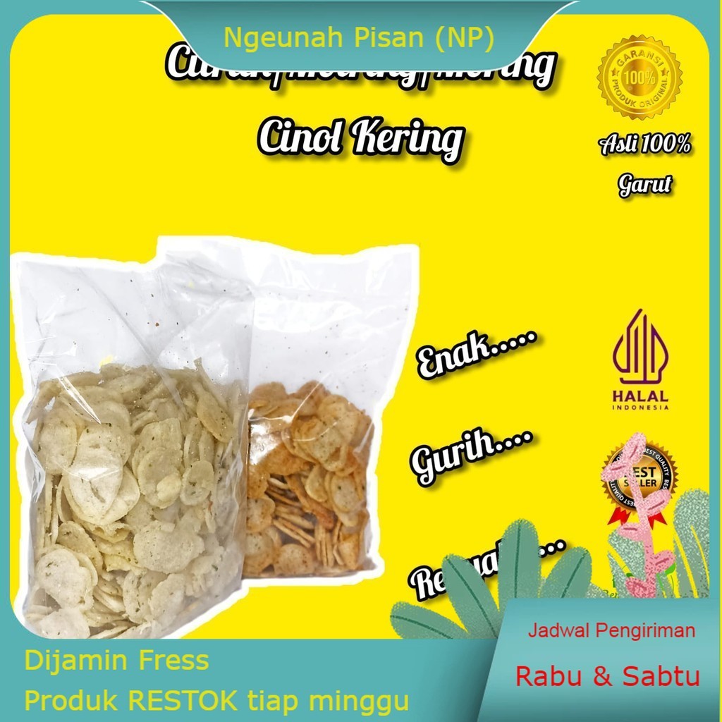 

Citruk Aci Ngagetruk Irisan Daun Jeruk Kemasan 250gr Cemilan Asli Garut