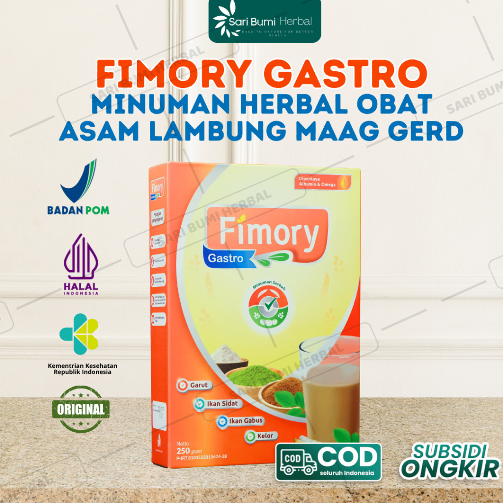 

Fimory Gastro - Minuman Herbal Obat Asam Lambung MAAG GERD | Original BPOM (HANYA PRODUK ORIGINAL/NO KW KW)