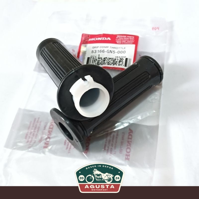 Handgrip Kanan Kiri Honda Astrea Grand Prima Legenda Impressa Star Motor Sparepart