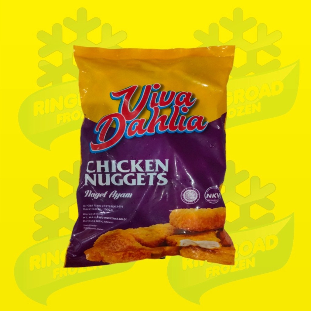 

VIVA DAHLIA CHICKEN NUGGET 1 KG - NAGET AYAM