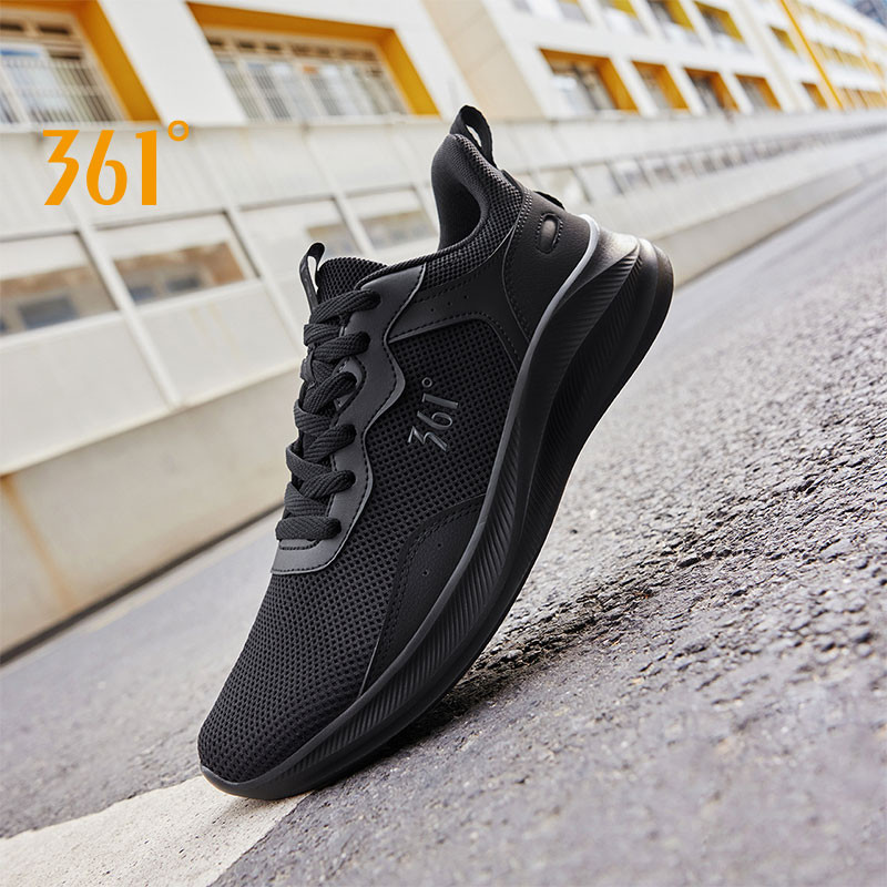 361 Degrees Men Running Sports Shoes Casual Summer Comfortable Breathable Lightweight Non-Slip Entry