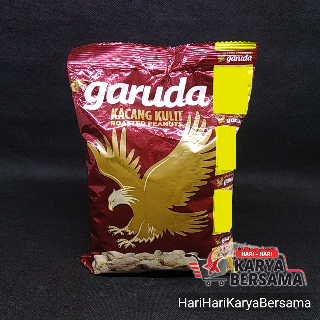 

MAKANAN RINGAN KACANG KULIT GARUDA 160GR