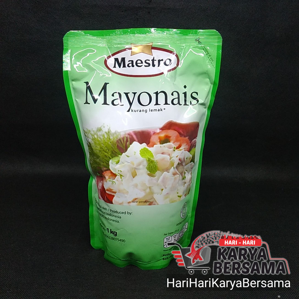 

MAESTRO MAYONNAISE POUCH 1KG