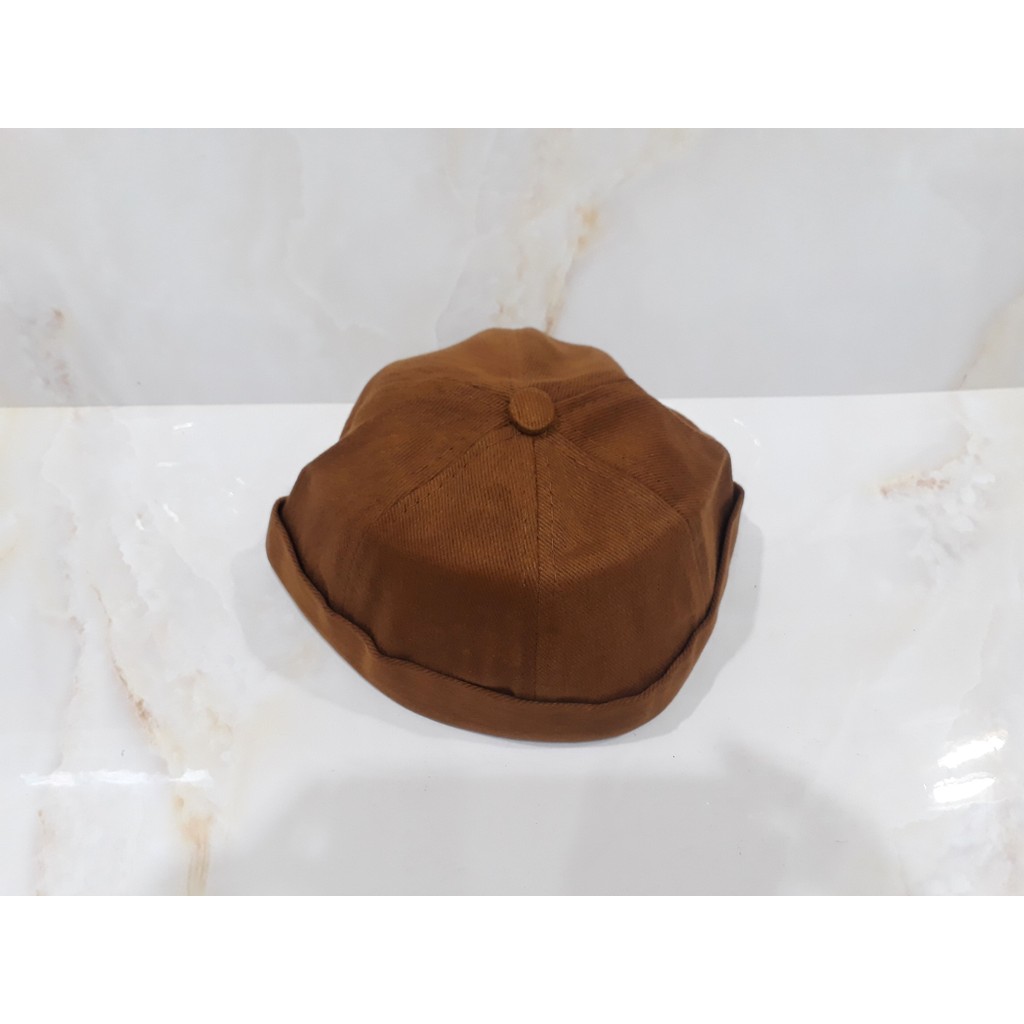TOPI MIKI HAT CORDUROY / PECI MIKI HAT / DOCKER CAP / PECI UAS MERAH HITAM MARUN PUTIH CREAM COKLAT 