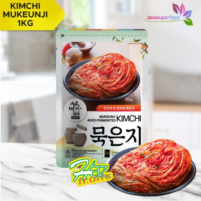 

Kimchi Mukeunji Halal | Sawi Fresh | Kimchi Korea 1 Kg