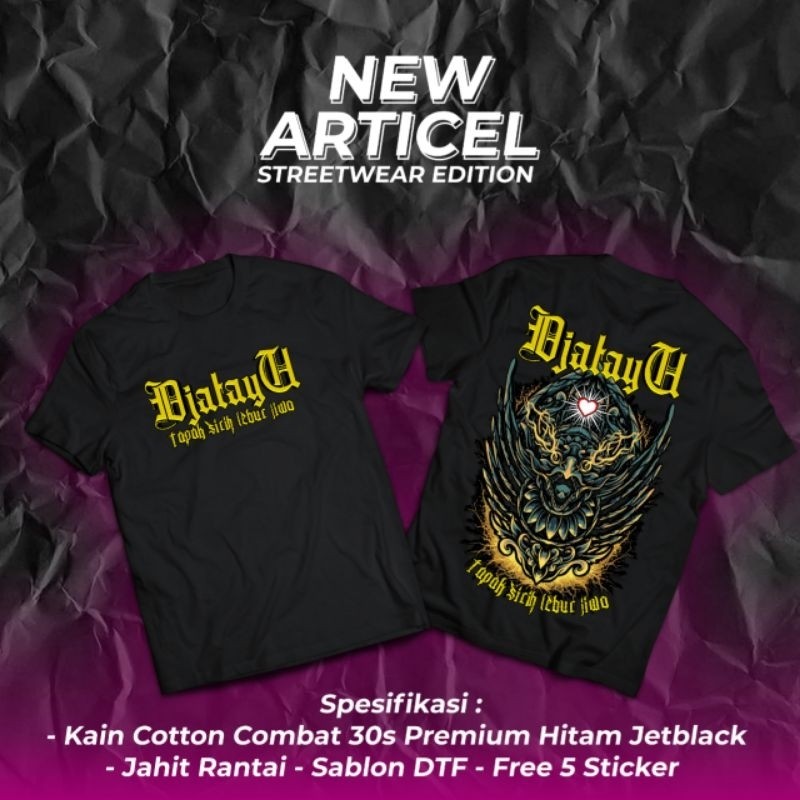 Kaos Psht Terate Djatayu Tapak Sirih Lebur Jiwo Bahan premium Desain Terbaru Sablon Anti Luntur Asya