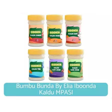 

BUMBU BUNDA BY ELIA IBOONDA Kaldu MPASI / Ayam Sapi Jamur / BANDUNG - Kaldu Jamur, IBOONDA