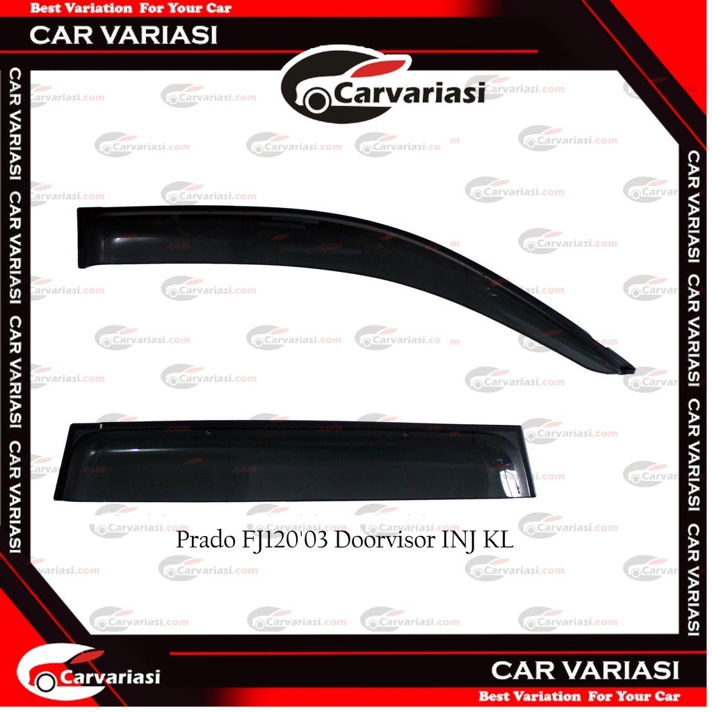 Talang Air Doorvisor Prado Fj120 Injection