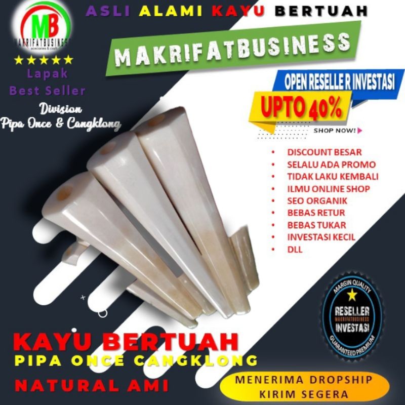 MAKRIFATBUSINESS Pipa Once Tulang Sapii Super Premium 15 16 cm