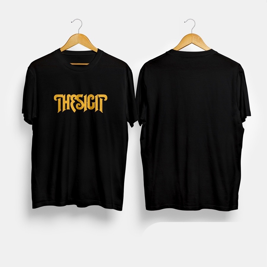 Kaos Baju Band The Sigit Font Logo Kaos Musik