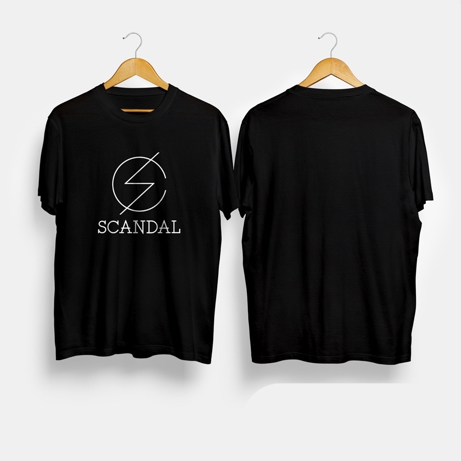 Kaos Baju Band Jepang Scandal Logo Kaos Musik