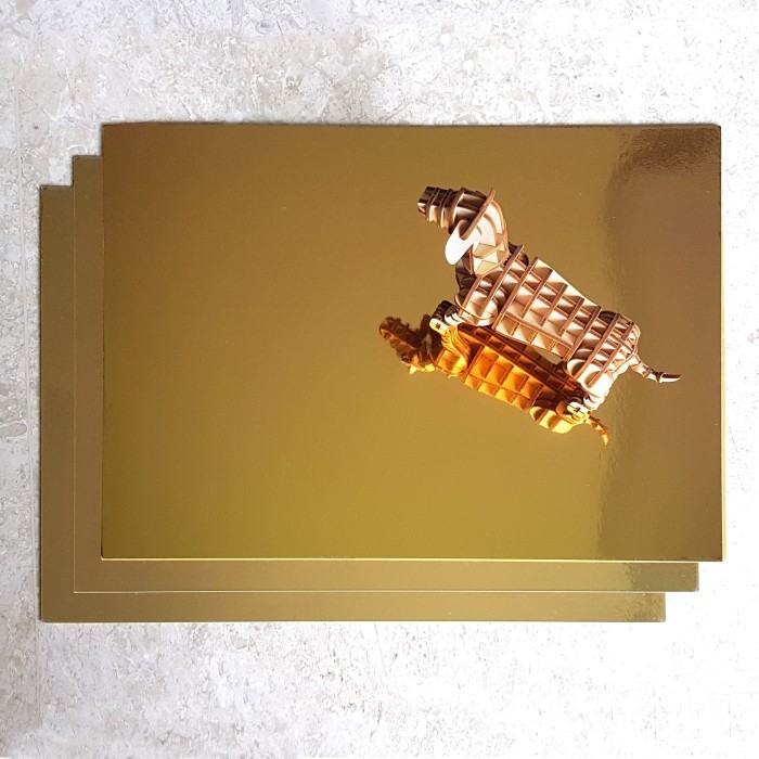 

Kertas Mirror 300 gsm A3 - Gold, Rose Gold Kaca Emas - RoseGold 150gsm