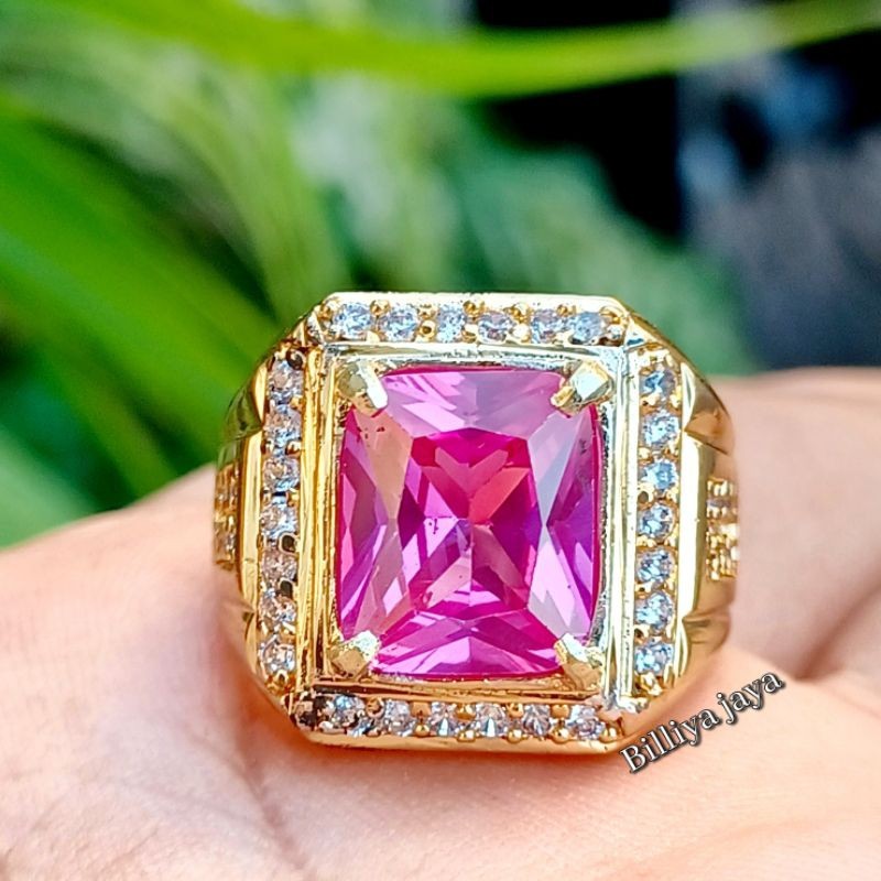 CINCIN BATU MERAH SIAM ROSE ASLI BANGKOK