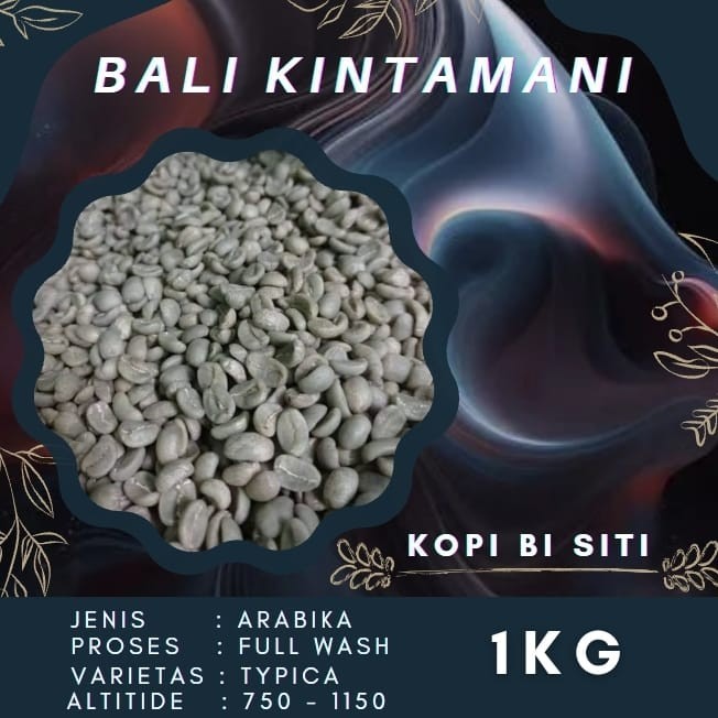 GreenBean Arabika Bali Kintamani Dryhull Prosess