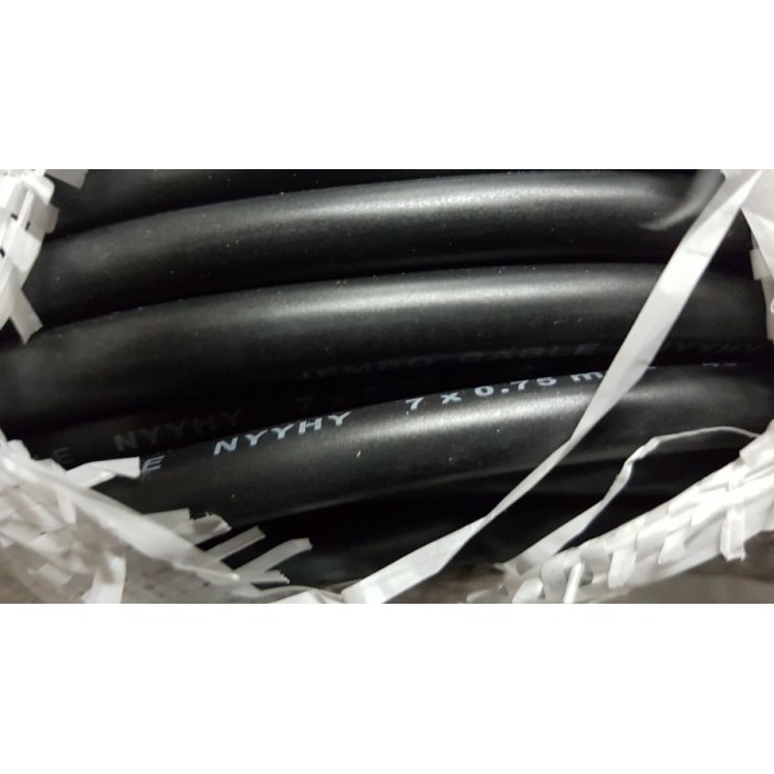 Kabel Kontrol Serabut NYYHY 7x0,75 / 7x0.75 mm JEMBO 100m