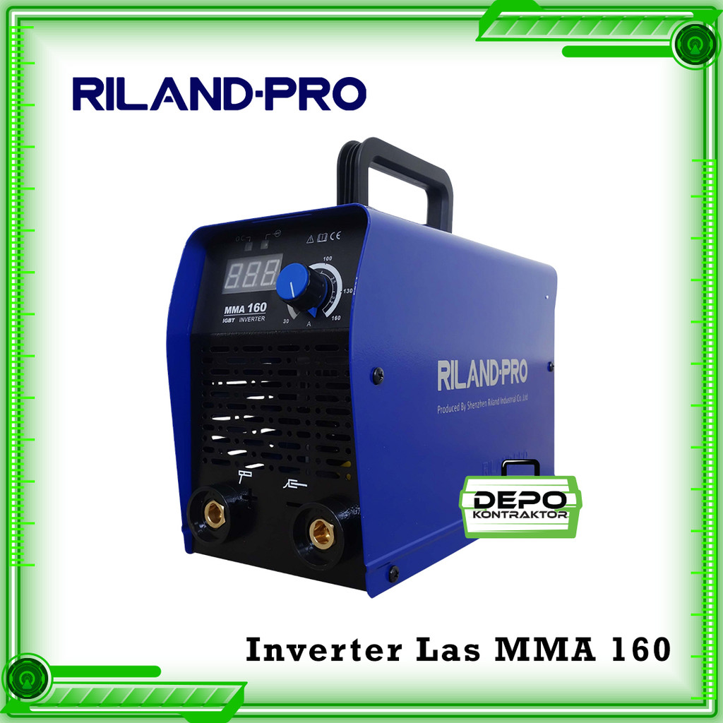 RILAND PRO Mesin Travo Las Inverter Listrik 160 A Welding Electric MMA 160A