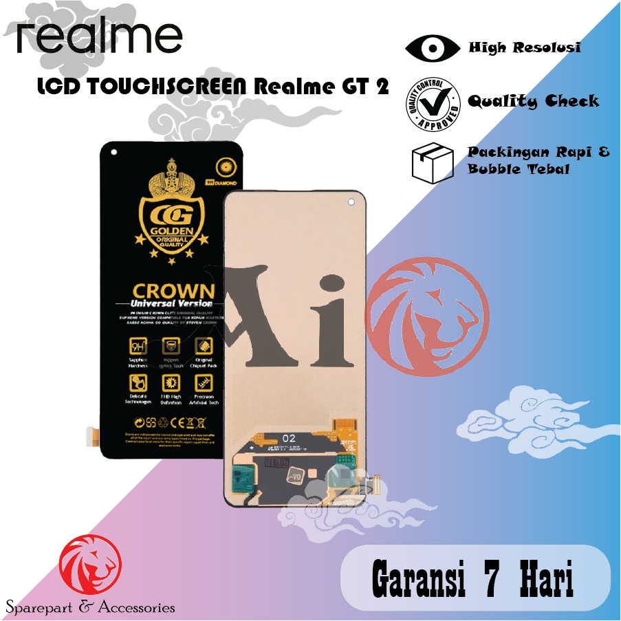 LCD REALME GT 2 / REALME GT NEO 2 FULLSET COMPLETE
