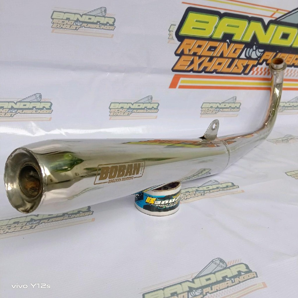 Knalpot boban Nuklir RX king