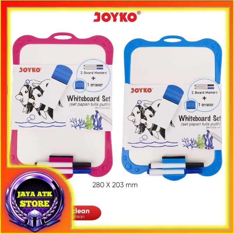 

PAPAN TULIS SET JOYKO WBS-170 CO WHITEBOARD SET PAPAN TULIS KECIL