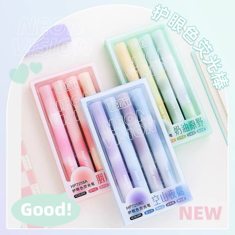 

Spidol Warna Warni 1 Set Highlighter Pulpen Aesthetic Stabilo Lucu Morandi Color Pastel Highlighter Barang Sekolah Unik Pen Pulpen Macaroon Penanda Siswa Multicolor Alat Tulis Warna Pastel Terang Stationary