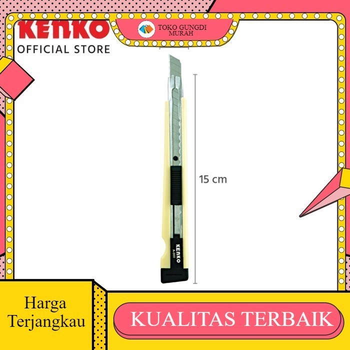 

Cutter KENKO Kecil A-300 / Pemotong Kertas