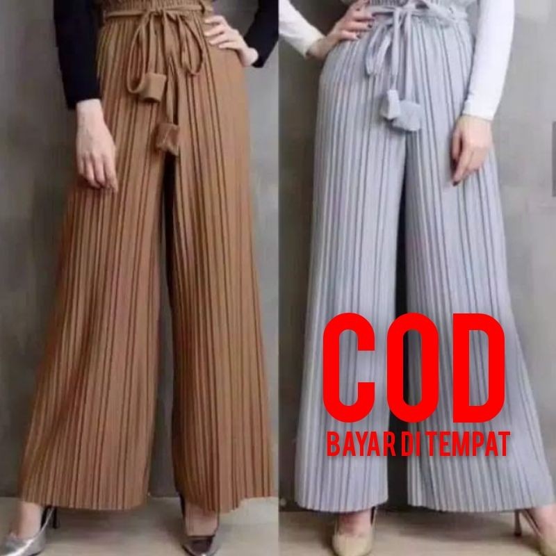 Terlaris Kulot Plisket Premium Bejo Grosir Celana Kulot Plisket Premium Impor