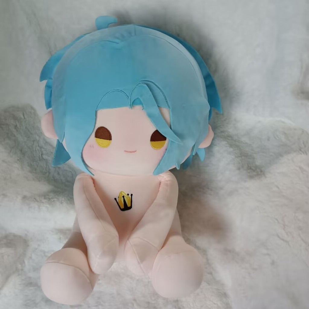 Anime HiMERU Ensemble Stars Handsome Boy Plush Doll Body Dress Up Toys Sitting Posture Figures Pillo