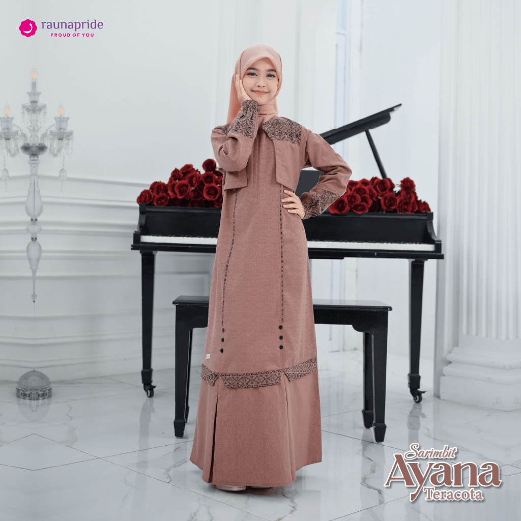Raunapride Gamis Remaja RRF Ayana Teracota