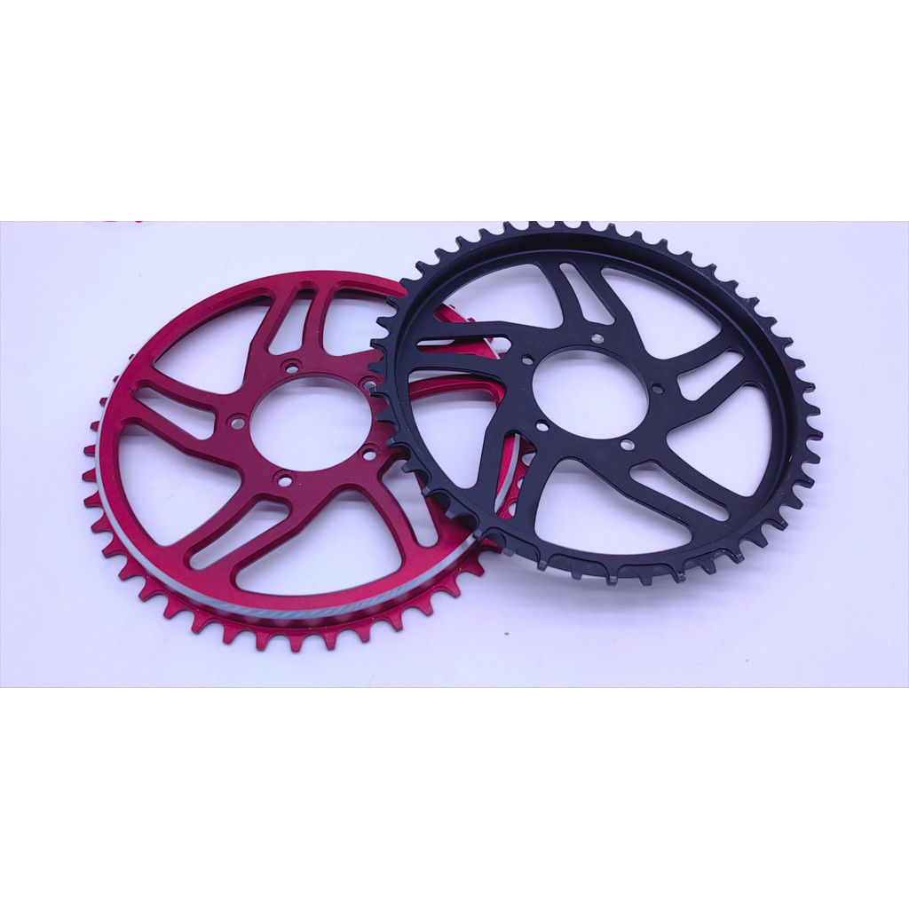 Narrow Wide Design Chainring 46T Kit For Bafang BBS01&BBS02