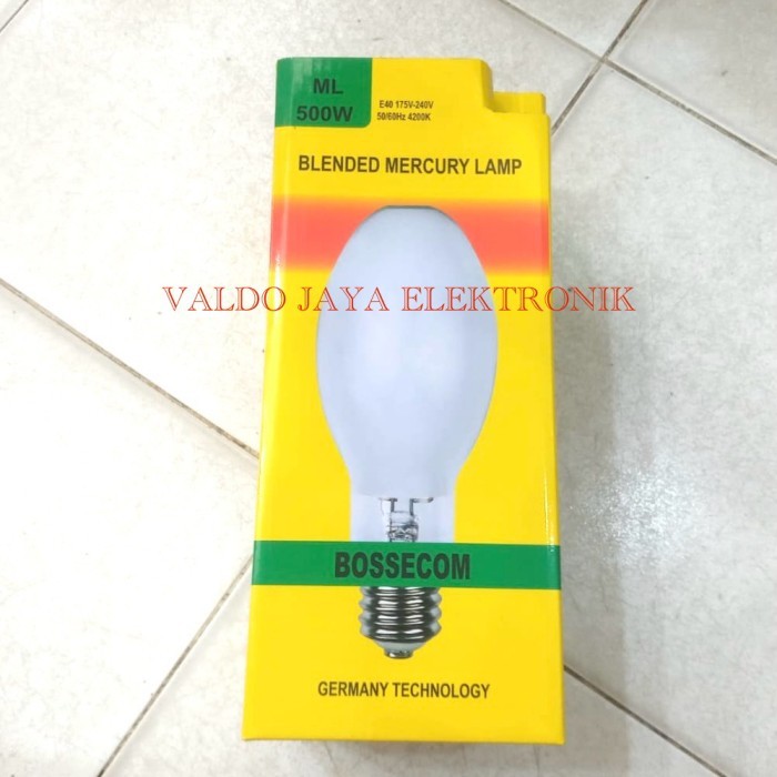 BOSSECOM Lampu Mercury 500 W Lampu Jalan ML500W
